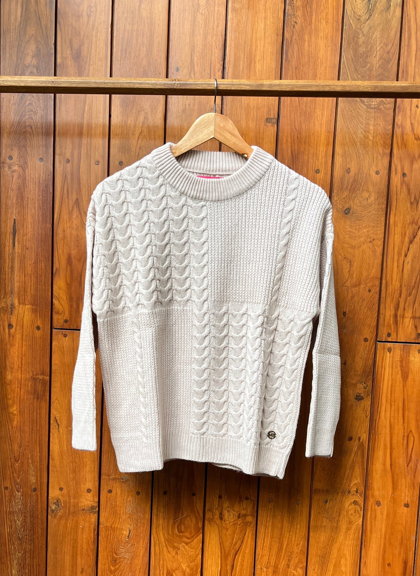 Ivory Whisper Knit Sweater