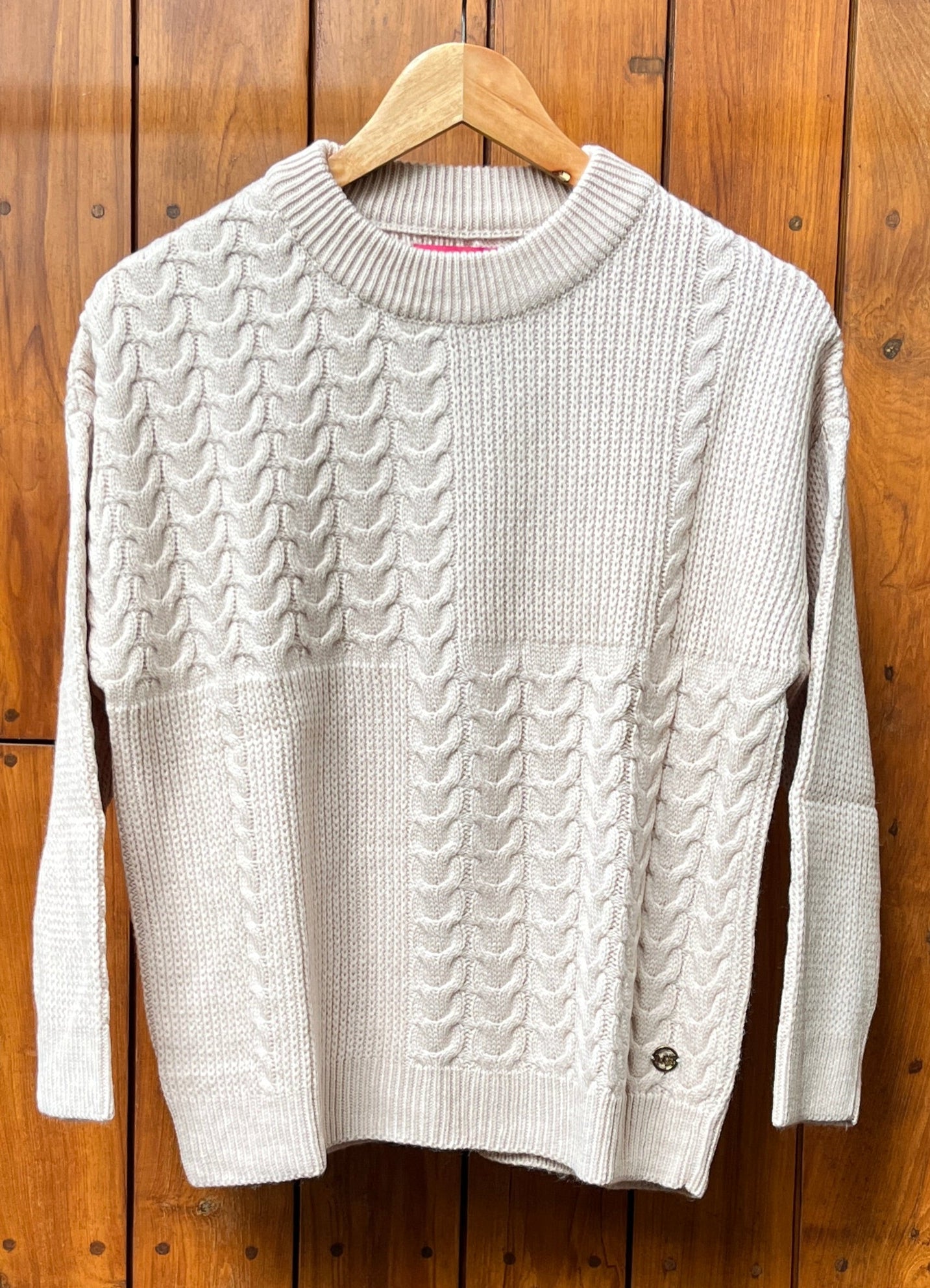 Ivory Whisper Knit Sweater