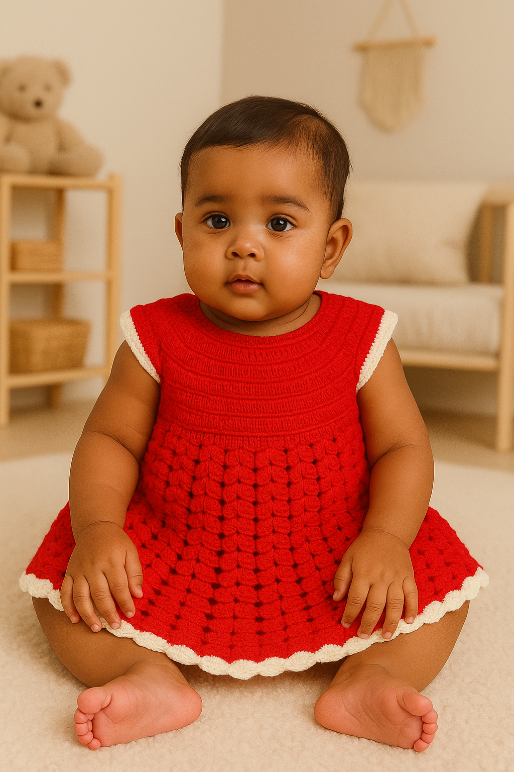 Little Ruby Baby Frock