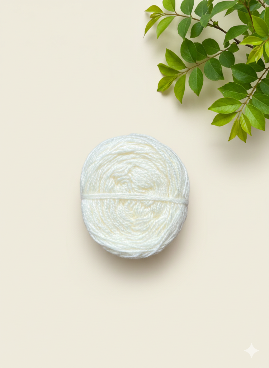 Snow White Wool Ball