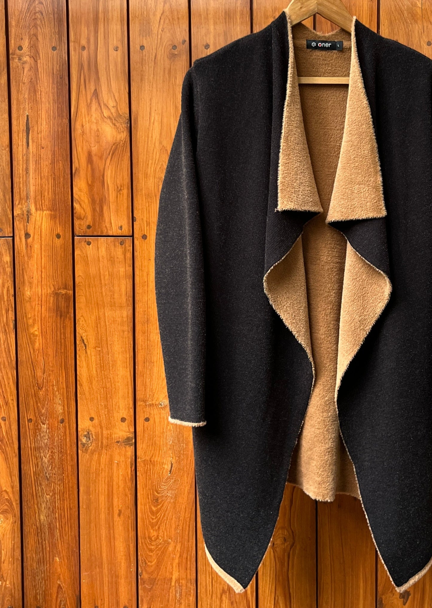 Mocha Woollen Shrug