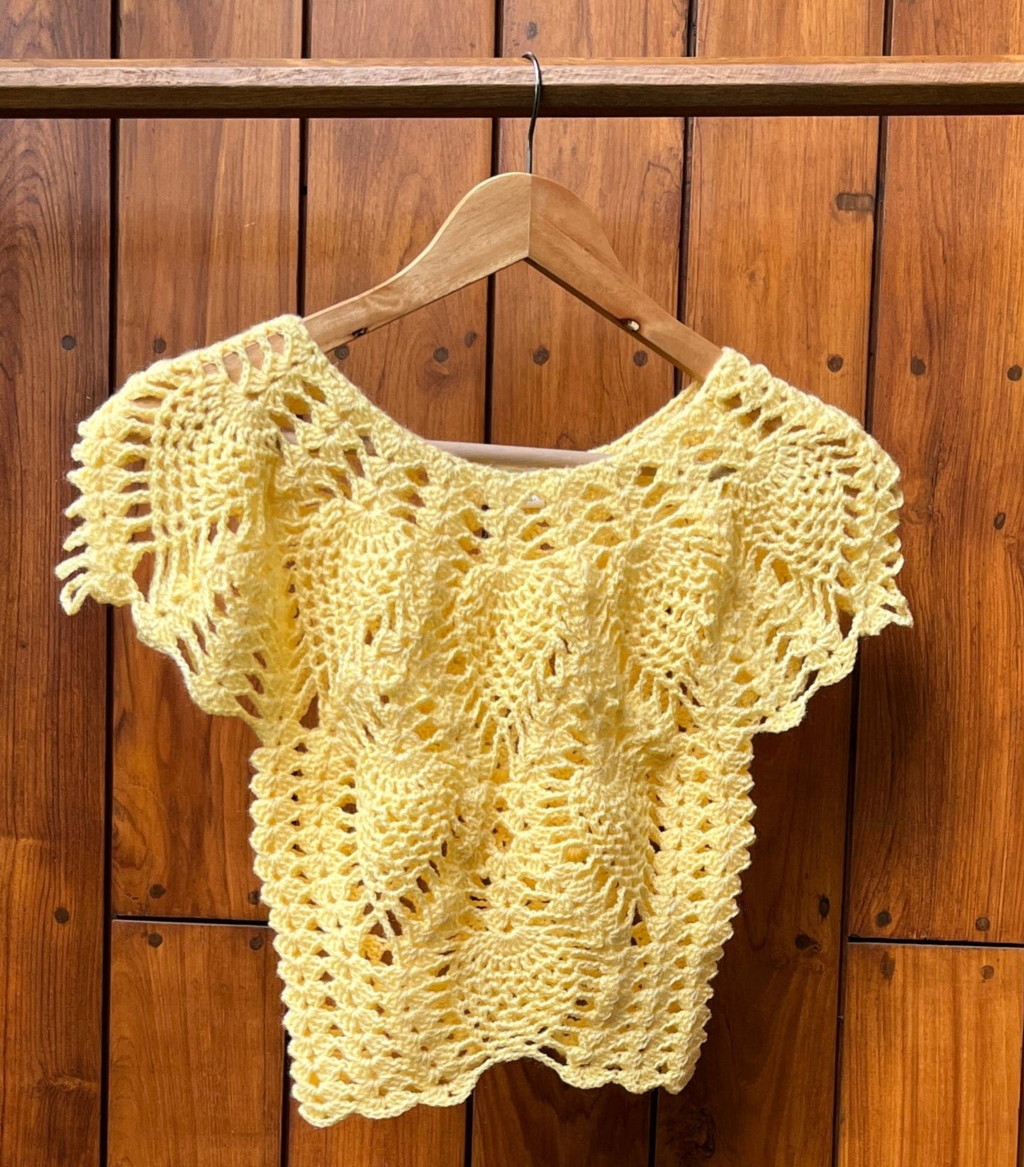 Sunshine Crochet Top