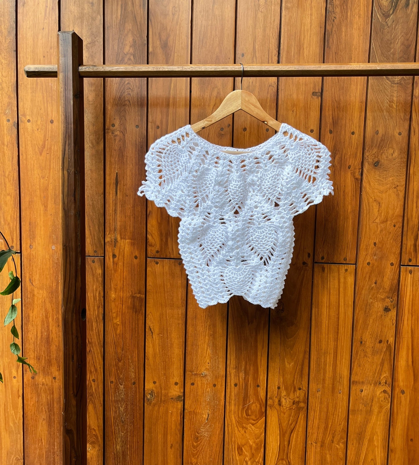Pearl Crochet Top