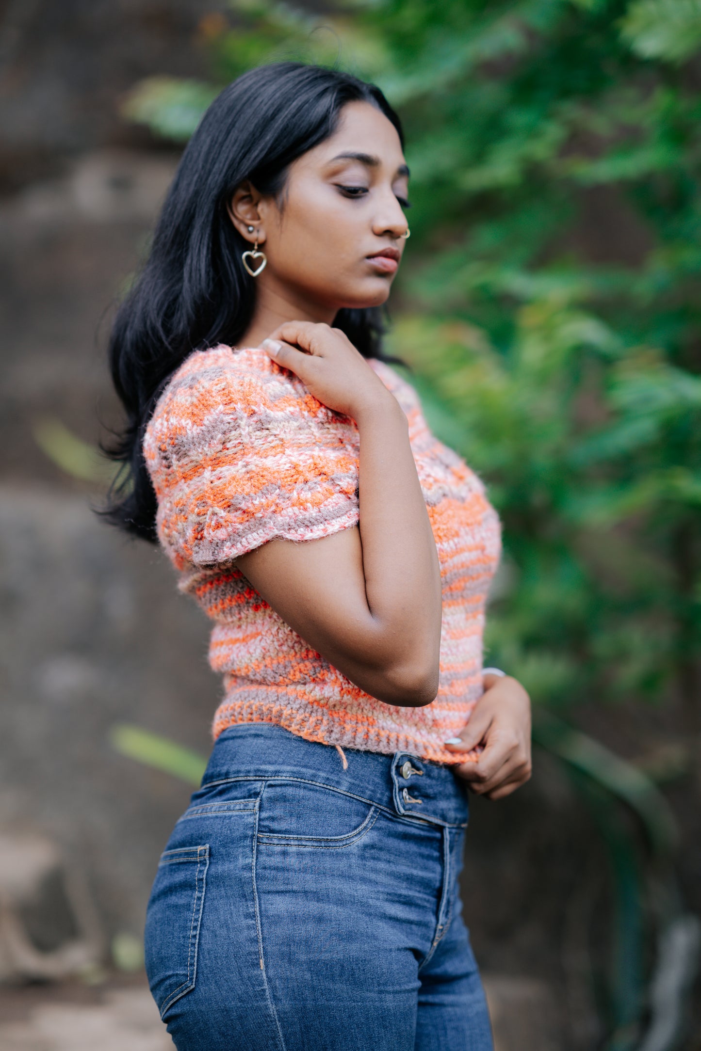 Sunset Knitted Top