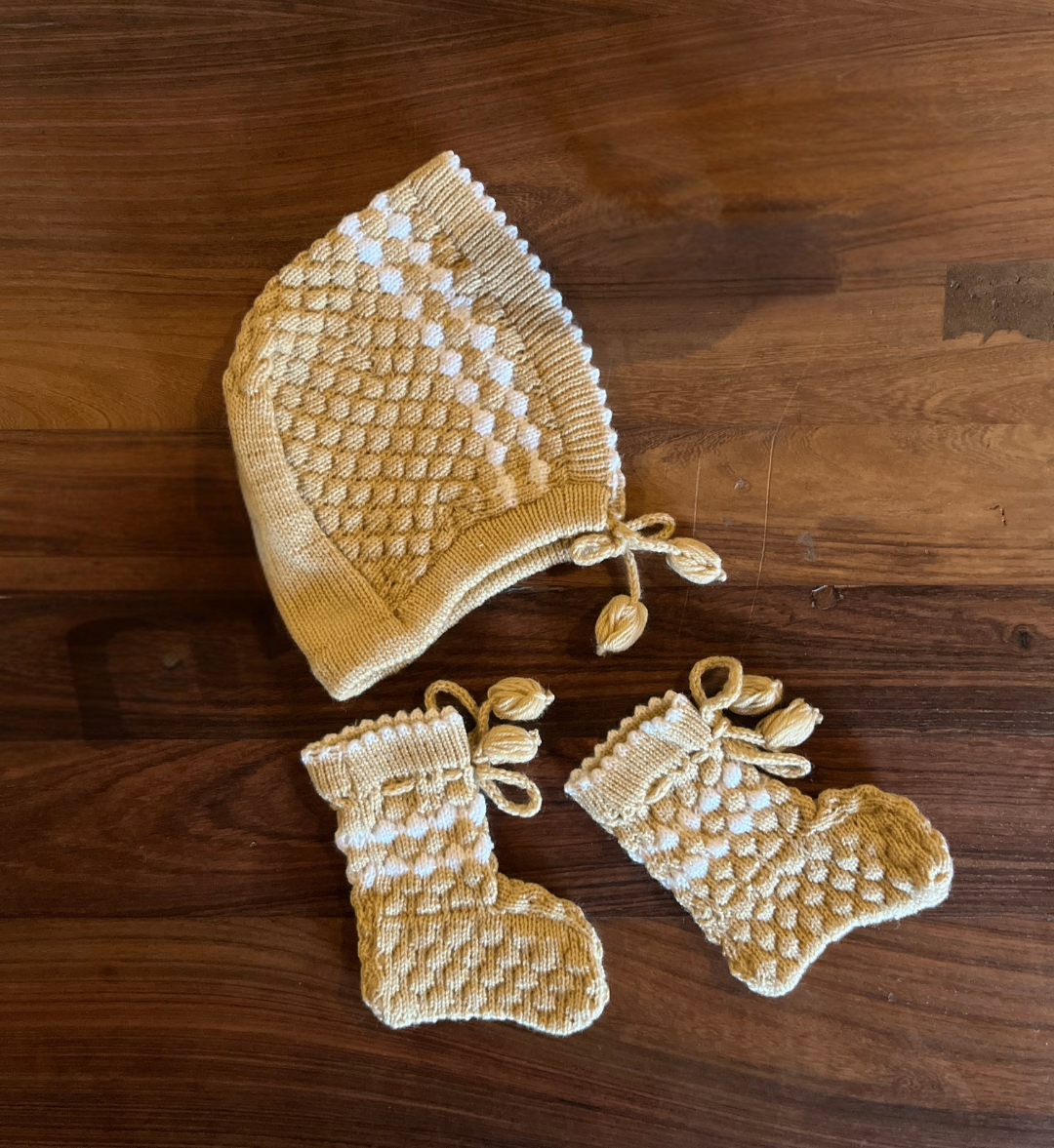 Peanut Butter 3-Piece Baby Set