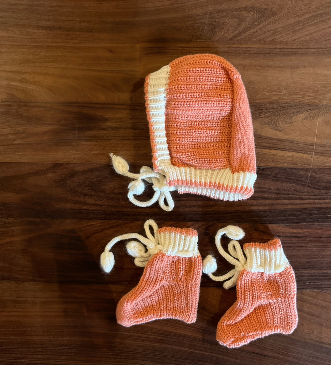 Peachy Pink 3-Piece Baby Set