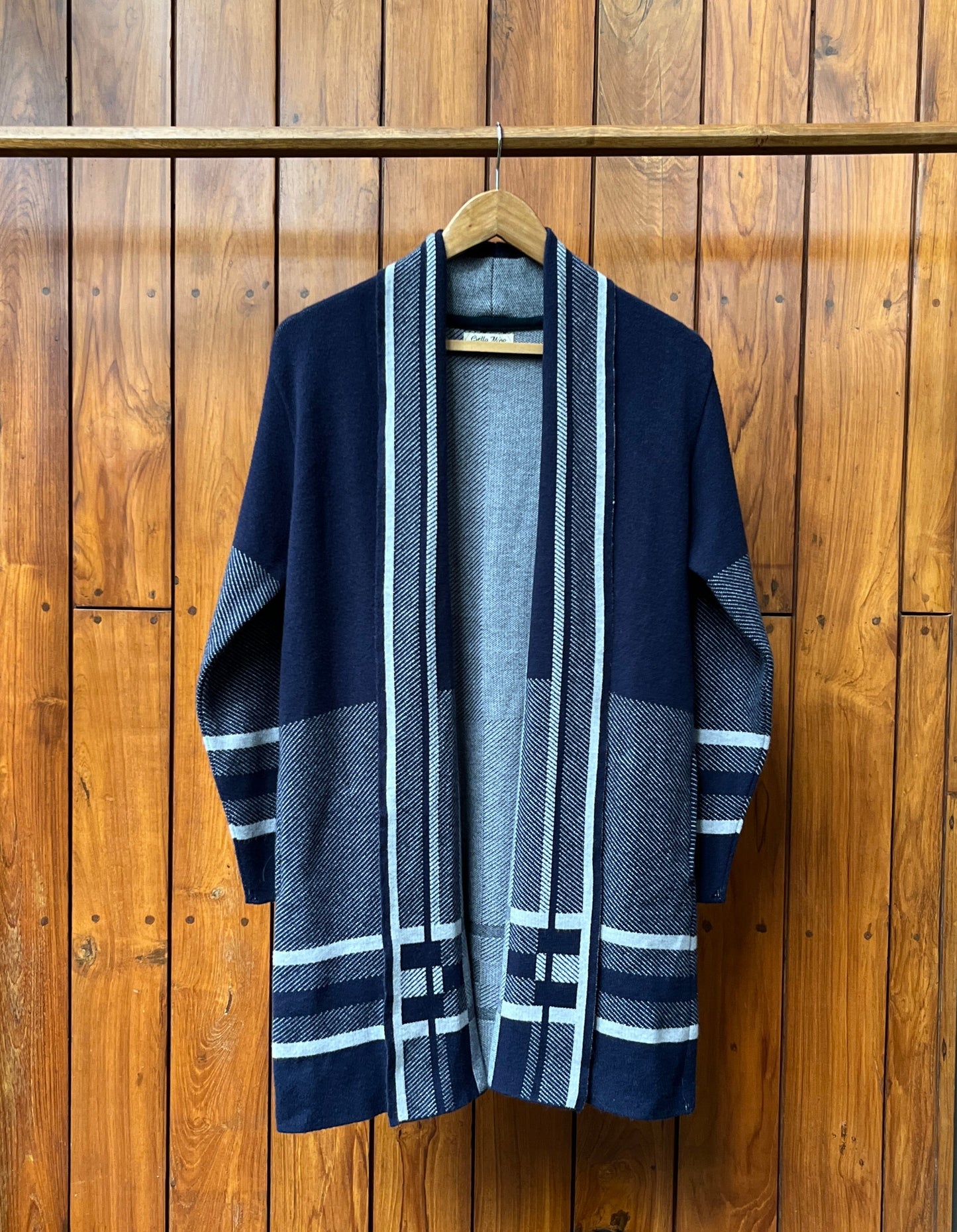 Urban Blue Woollen Shrug