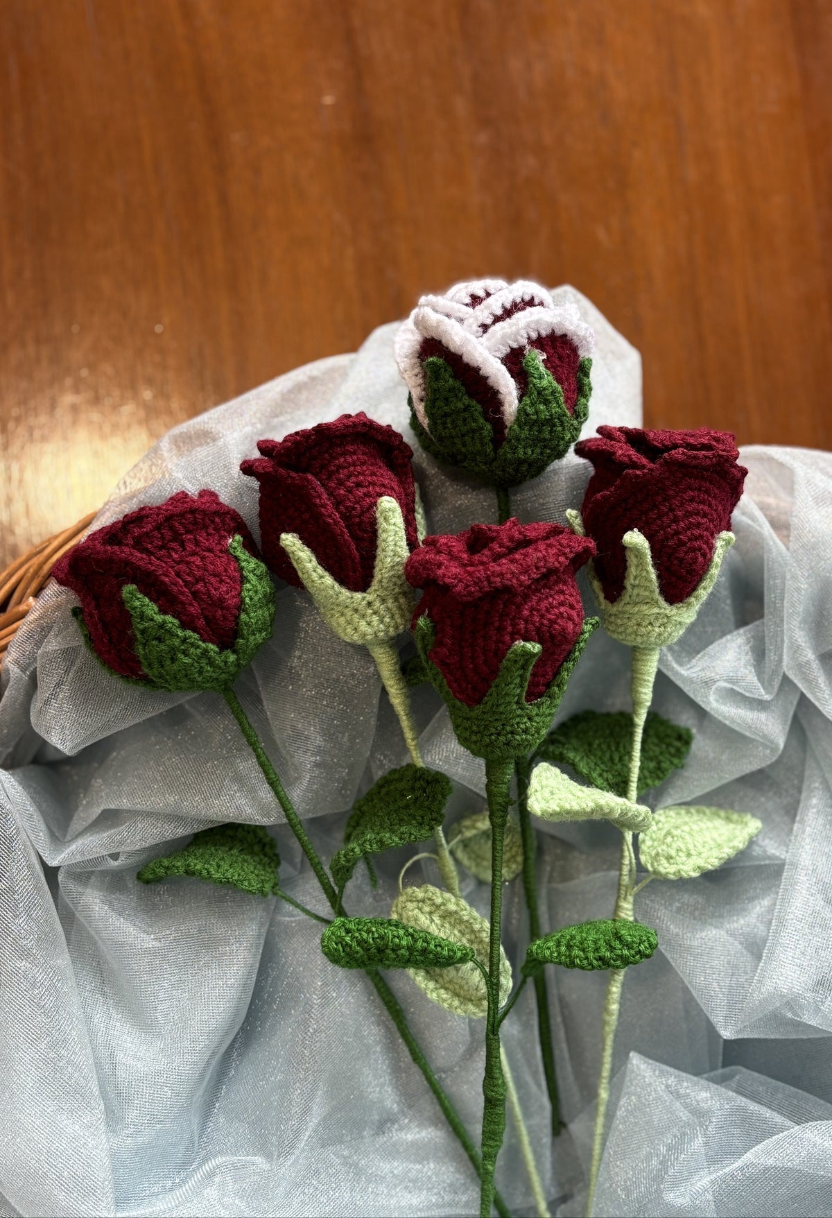 Dark Scarlet Bouquet