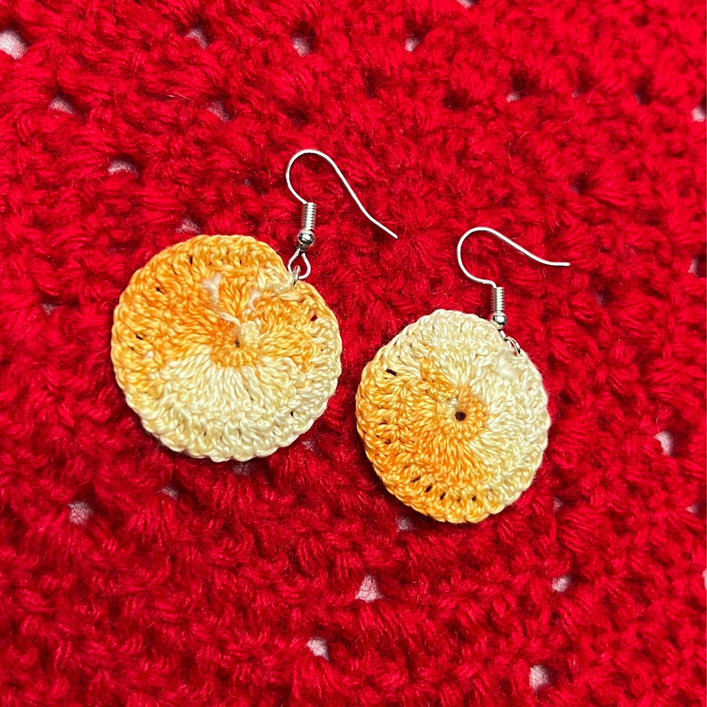Sunrise Ombre Crochet Earrings