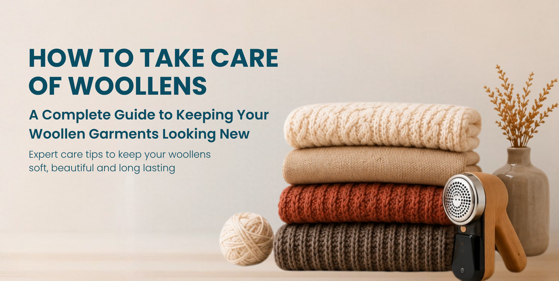 How to Take Care of Woollens: A Complete Guide to Keeping Your Woollen Garments Looking New