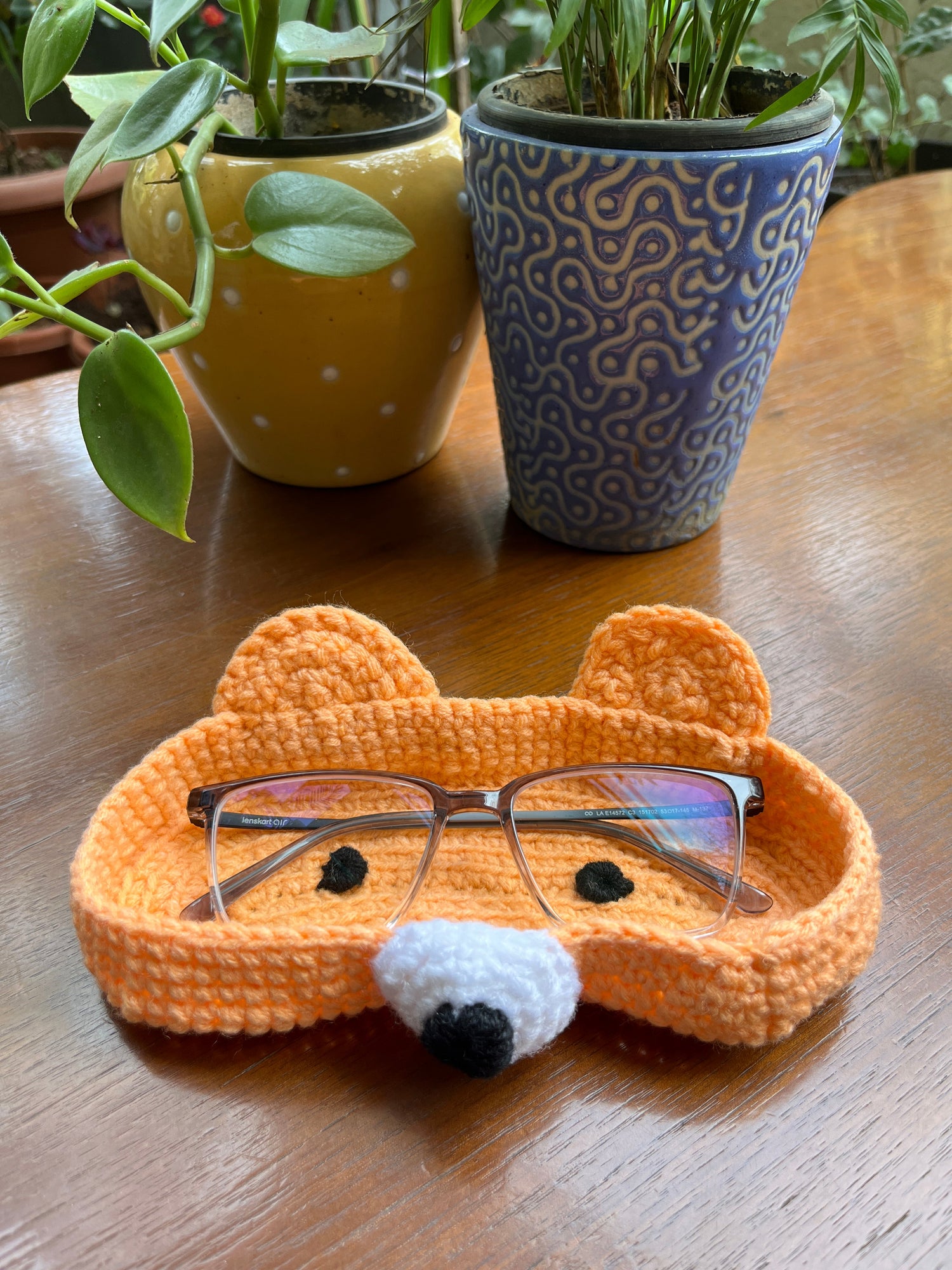 Crochet Glasses Holder