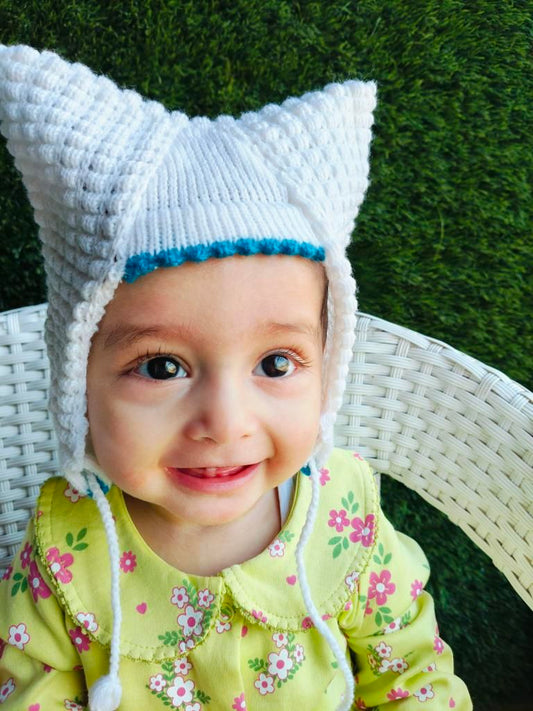 Baby Rabbit Caps - Set of 2