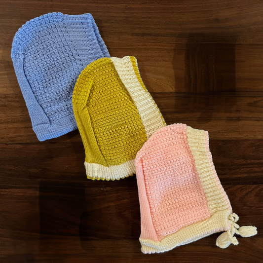 Pastel Baby Cap - Set of 3