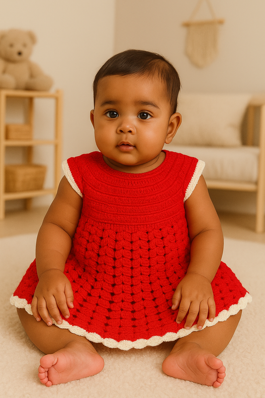 Little Ruby Baby Frock