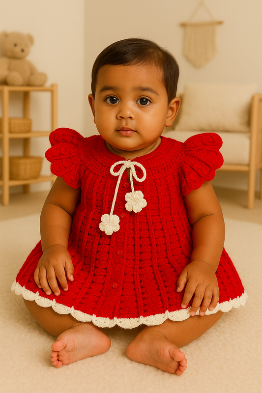 Cherry Blossom Baby Frock