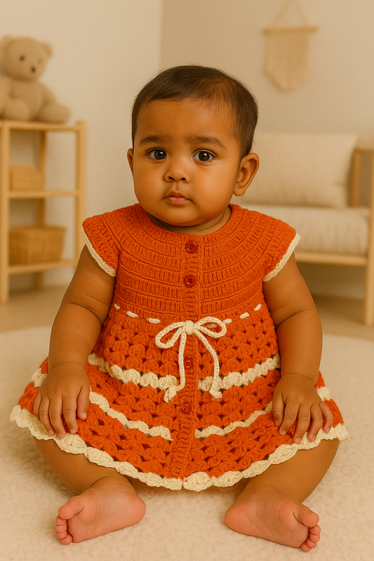 Sunny Sorbet Baby Frock