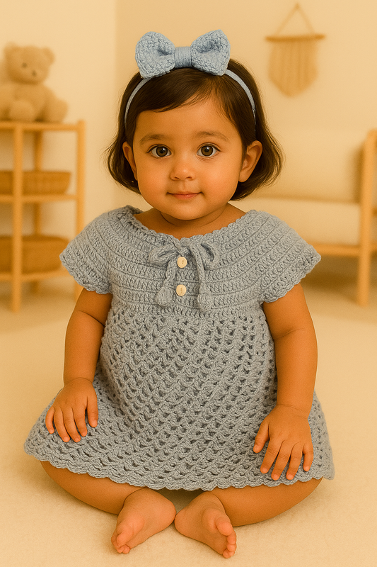 Ash Blossom Baby Frock