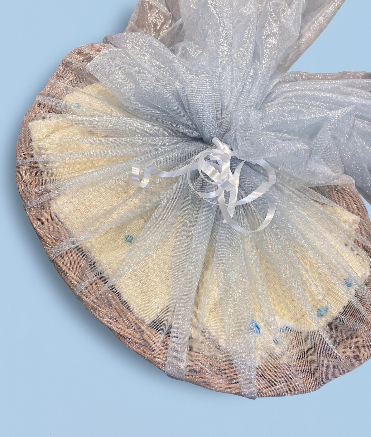 Premium Soft Cream Knitted Gift Set