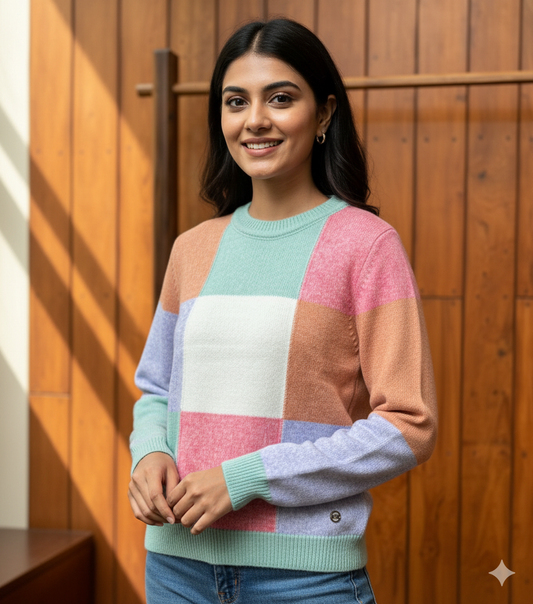 Pastel Dreams Knit Sweater