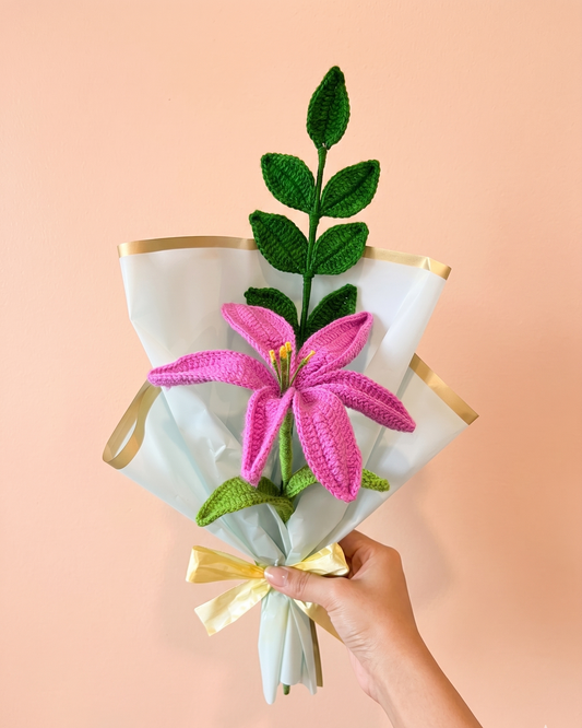 Mini Purple Lily Bouquet