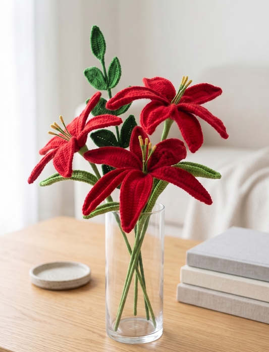 Red Lily Set