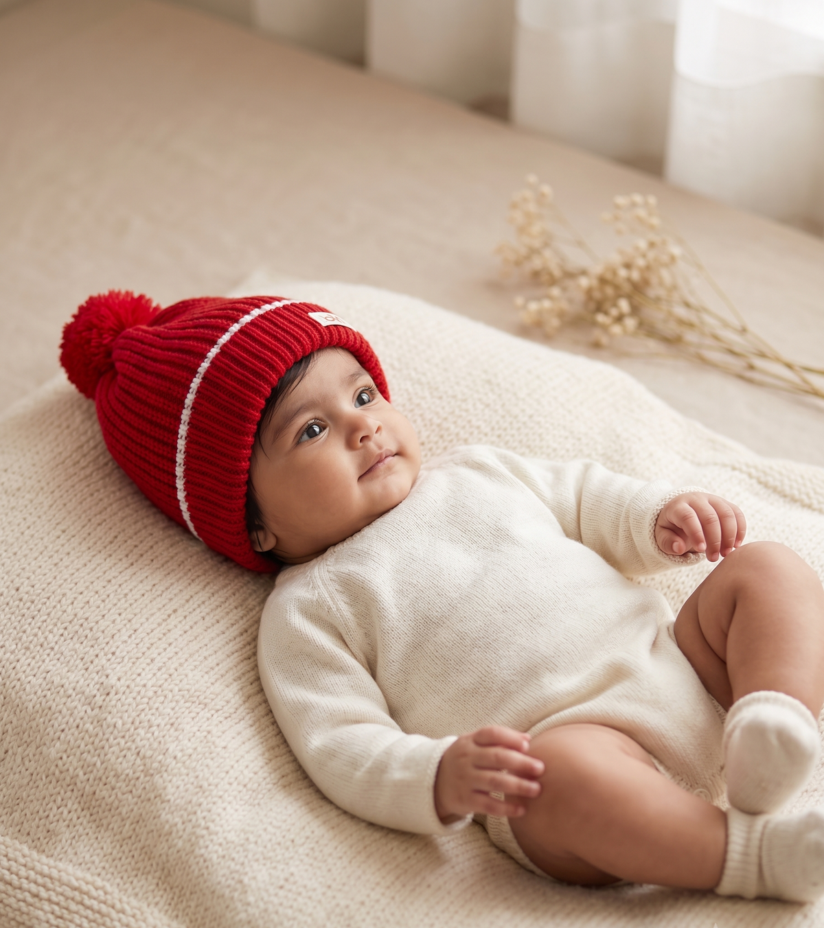 Red Teddy Toppers- Set of 3