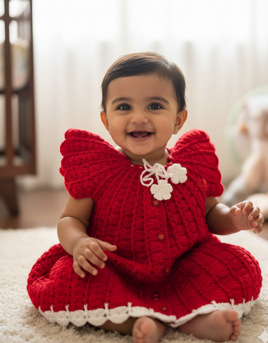Cherry Blossom Baby Frock