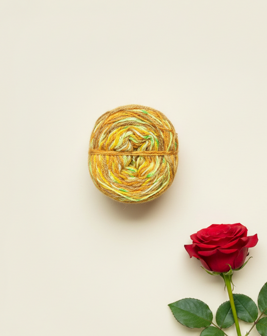 Multicolor Yellow Wool Ball