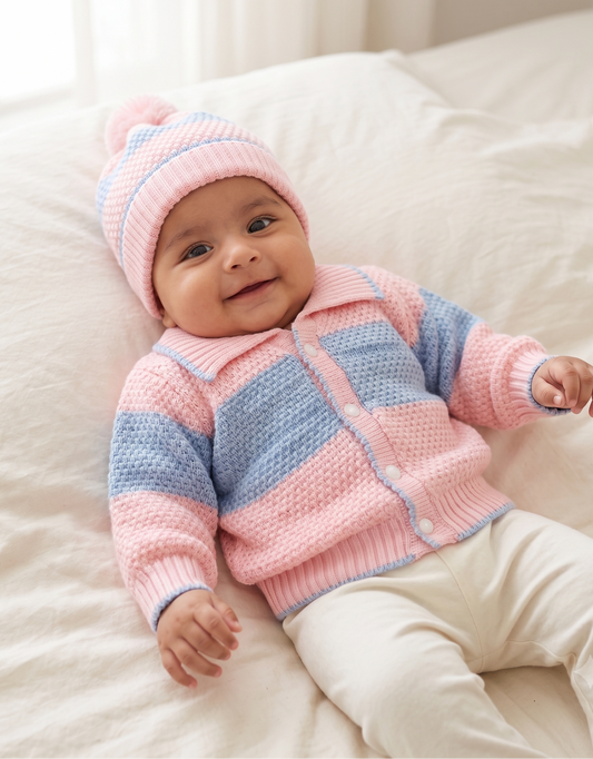 Handcrafted Blossom Breeze Baby Winter Set