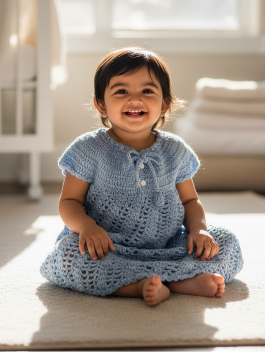 Ash Blossom Baby Frock