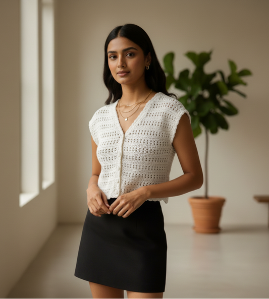 Boho Crochet Top
