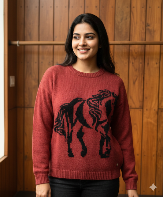 Wild Spirit Woollen Sweater