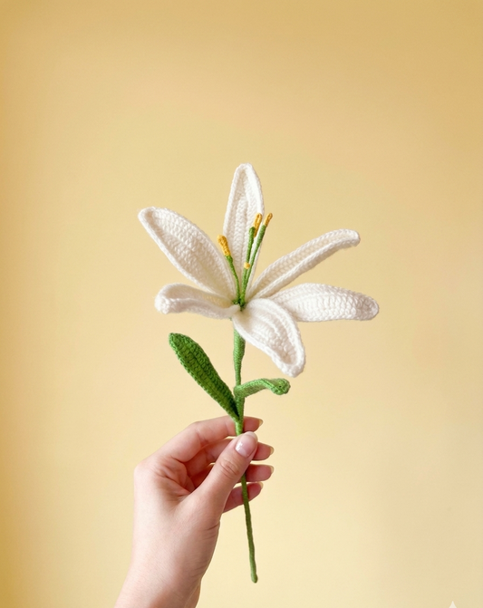 White Lily - Handmade Crochet