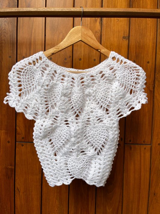 Pearl Crochet Top