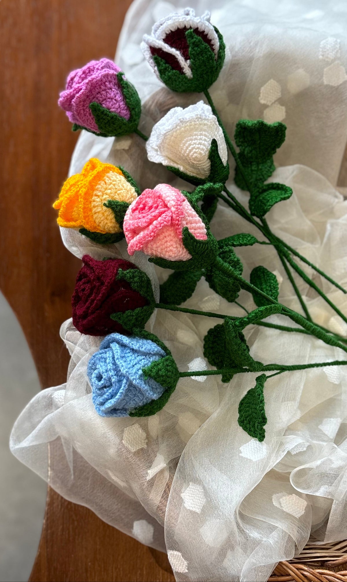 Prismatic Rose Bouquet