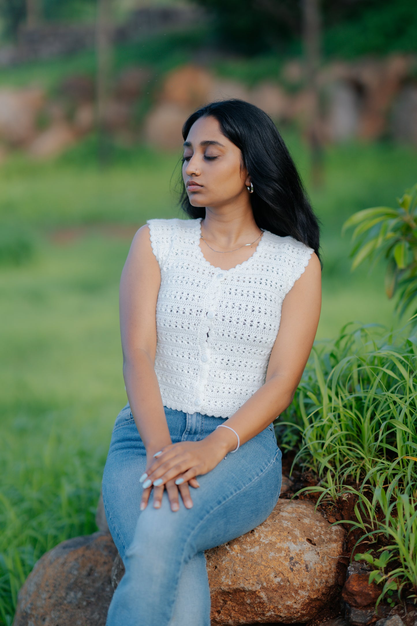 Handcrafted Boho Crochet Top