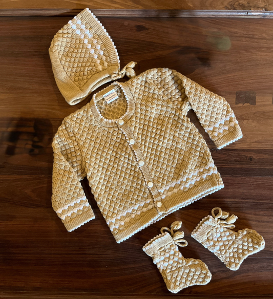 Peanut Butter 3-Piece Baby Set