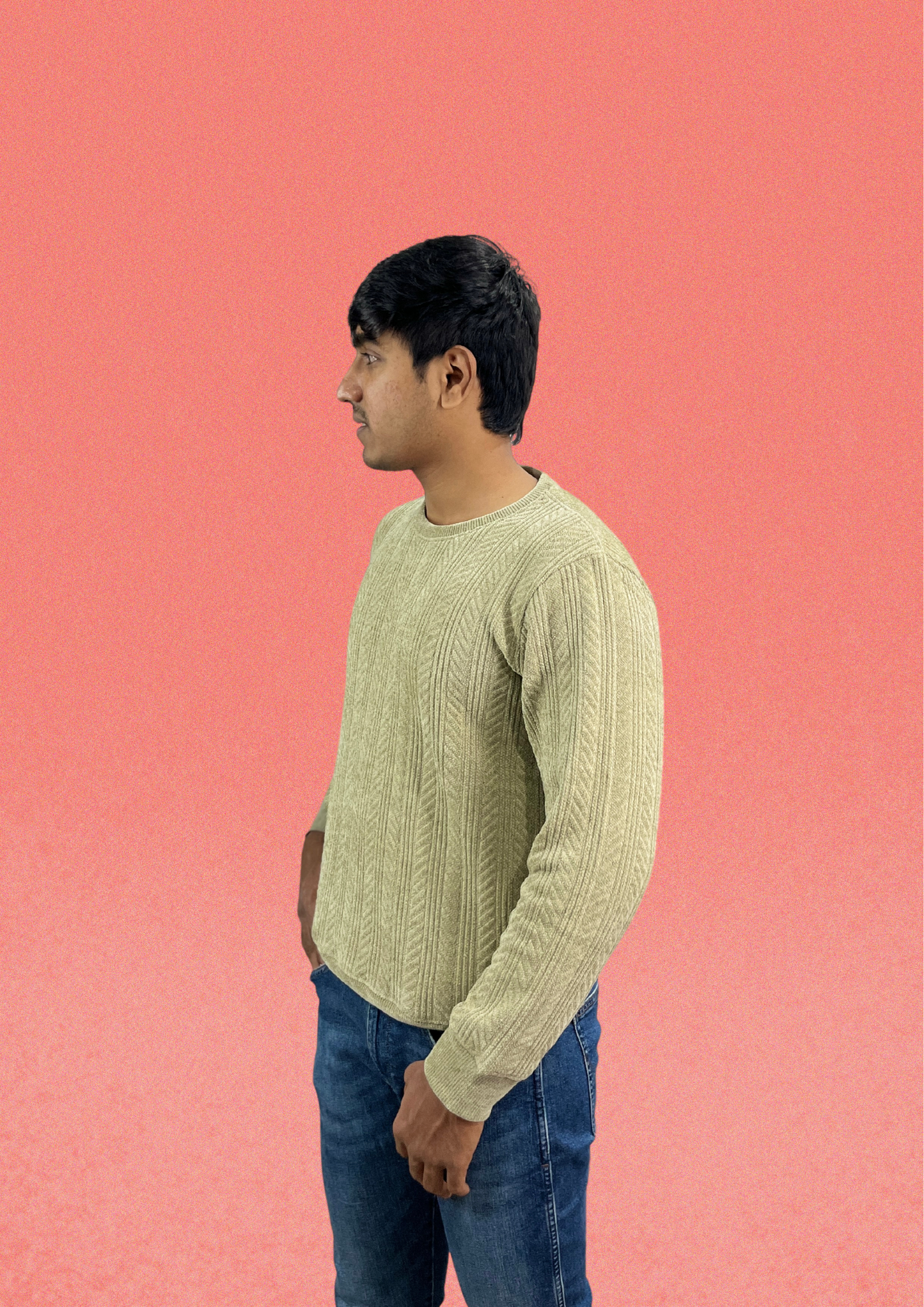 Men's Classic Cable-Knit Sweater