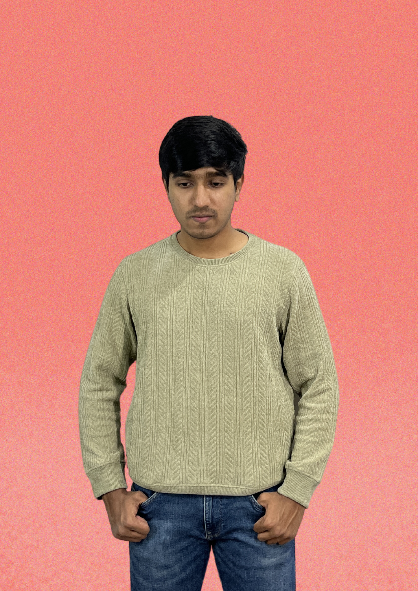 Men's Classic Cable-Knit Sweater