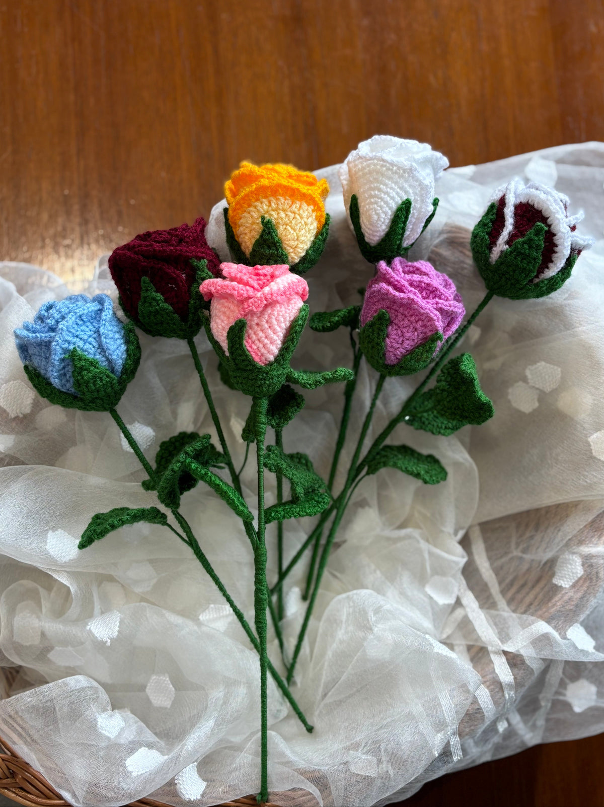 Prismatic Rose Bouquet