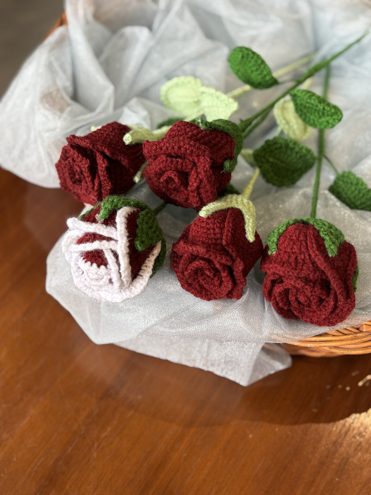 Dark Scarlet Bouquet
