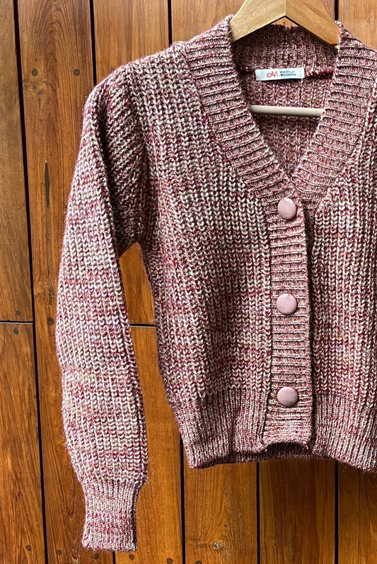 Rosewood Mélange Sweater Top