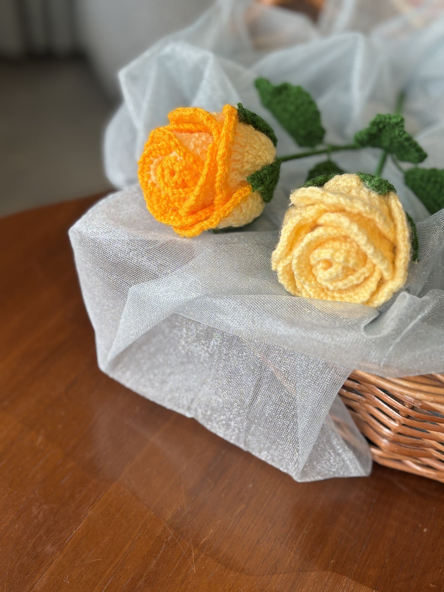 Sunshine Crochet Flowers