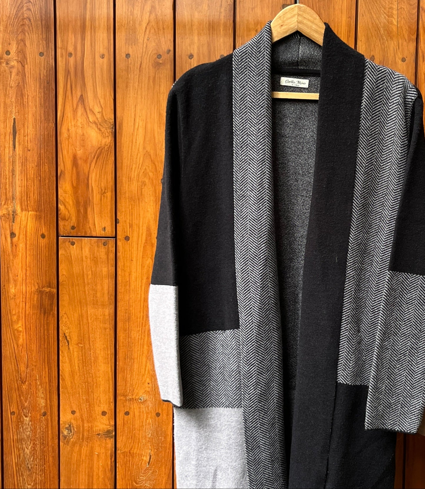 Monochrome Luxe Shrug