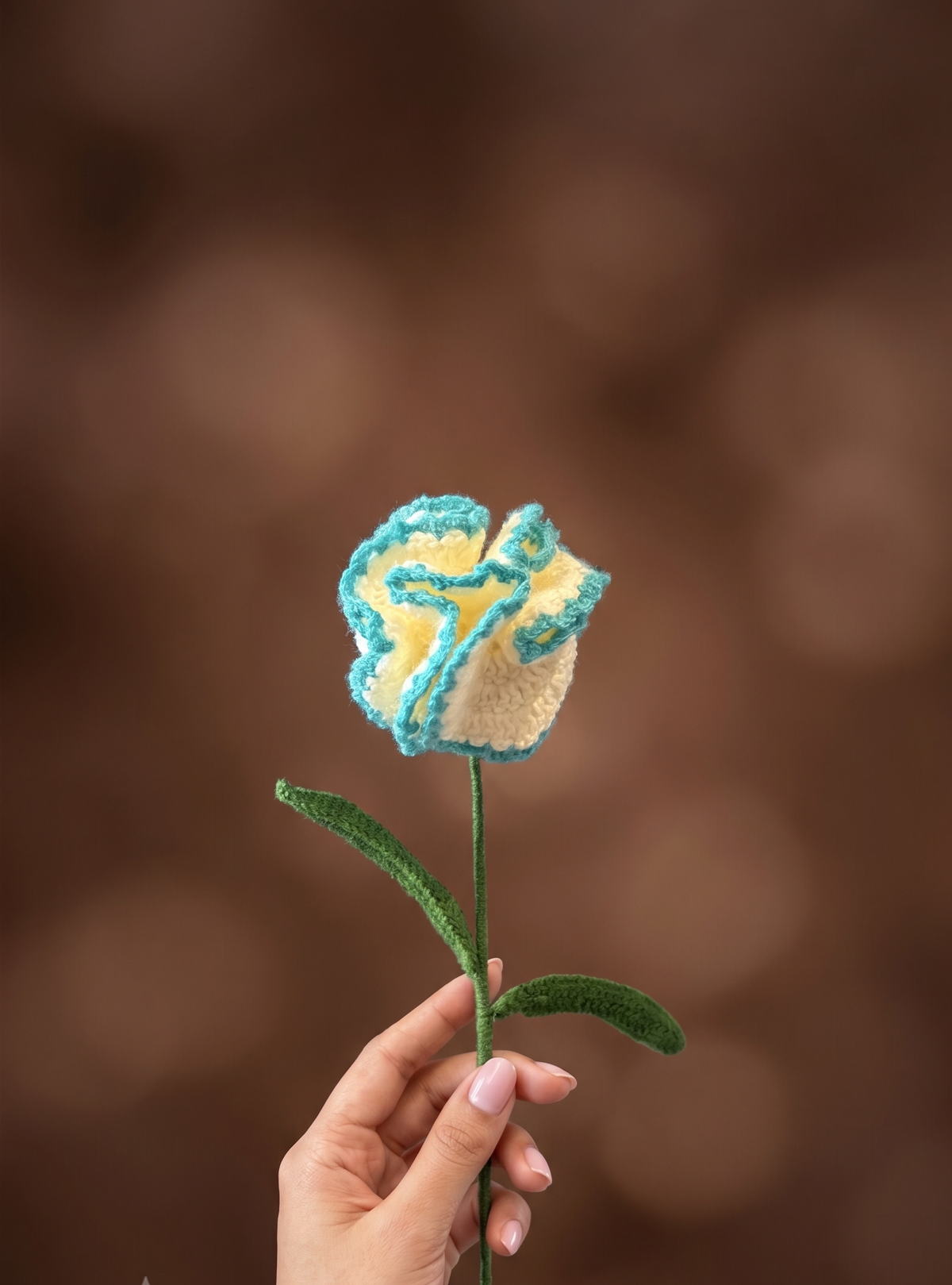 Carnation Crochet Flower